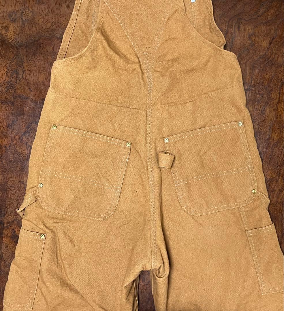 USA製 Carhartt カーハート ダック ダブルニー ビブオーバーオール