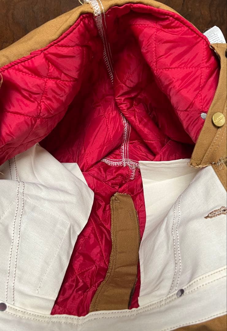 USA製 Carhartt カーハート ダック ダブルニー ビブオーバーオール