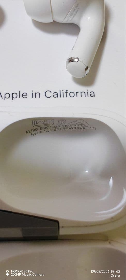 Apple AirPods pro1問題なく動作します。