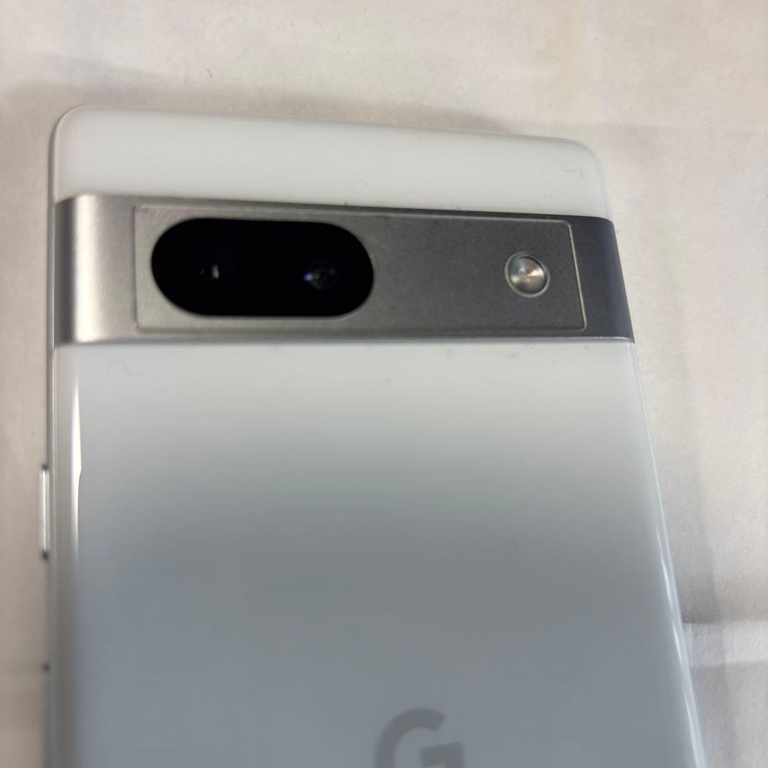 美品　Google Pixel 7a スノー 128GB SIMフリー