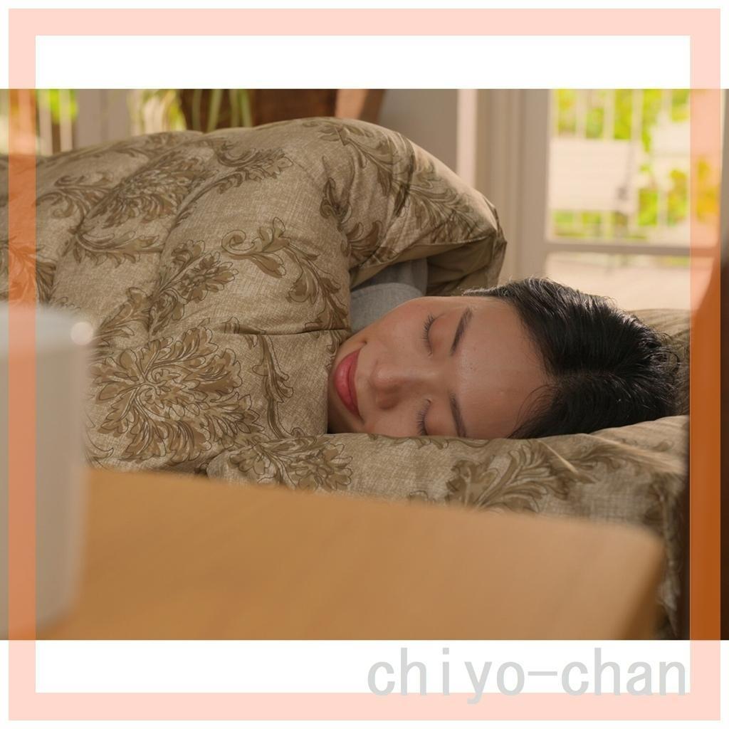 【２枚】モリリン ほこりが出にくい カーボンホット 掛けふとん＜シングル＞ブルー