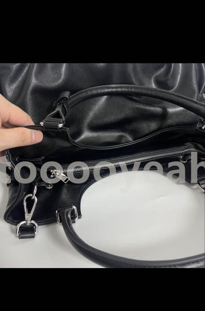 ★美品★ STAND OIL 黒のショルダーバッグ