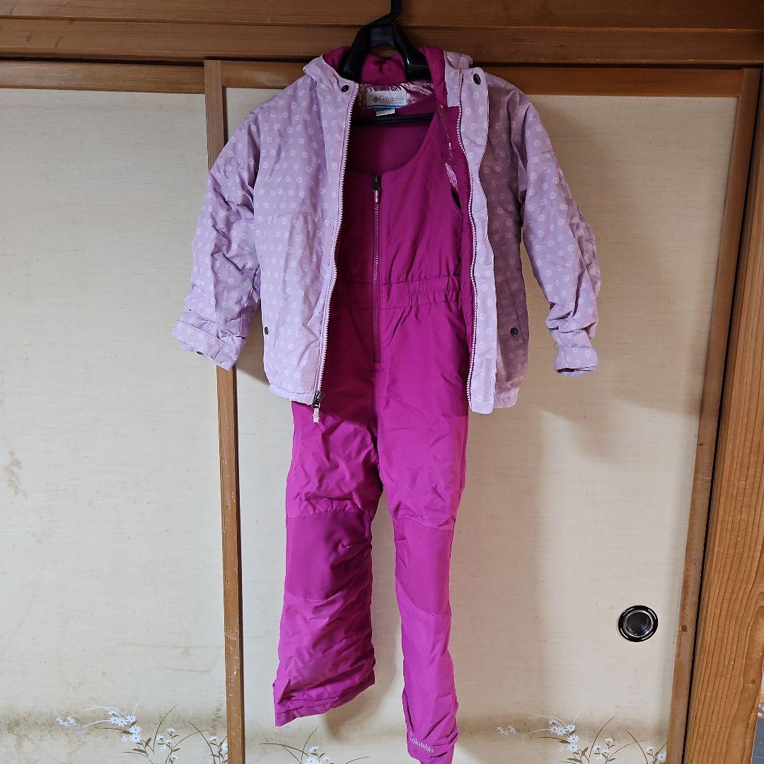 コロンビアxs 子ども用スキーウェアセット