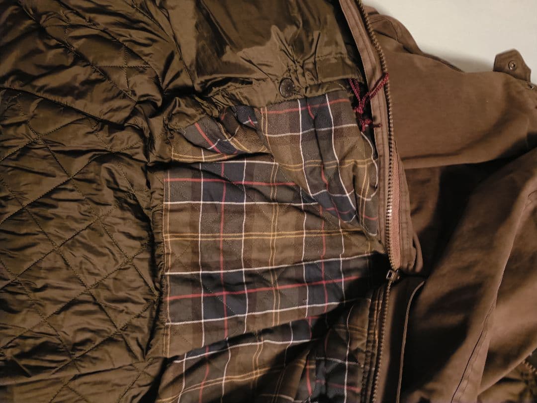 ビンテージ Barbour 中綿コート