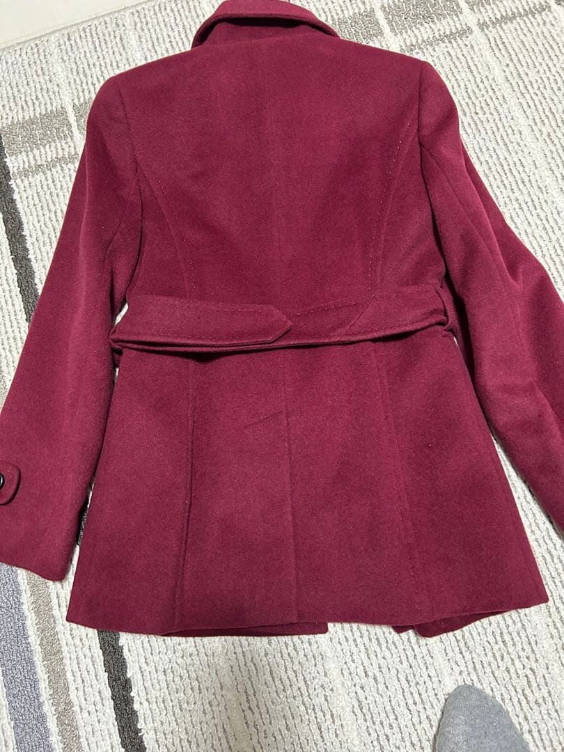 バーバリーミドル丈コート