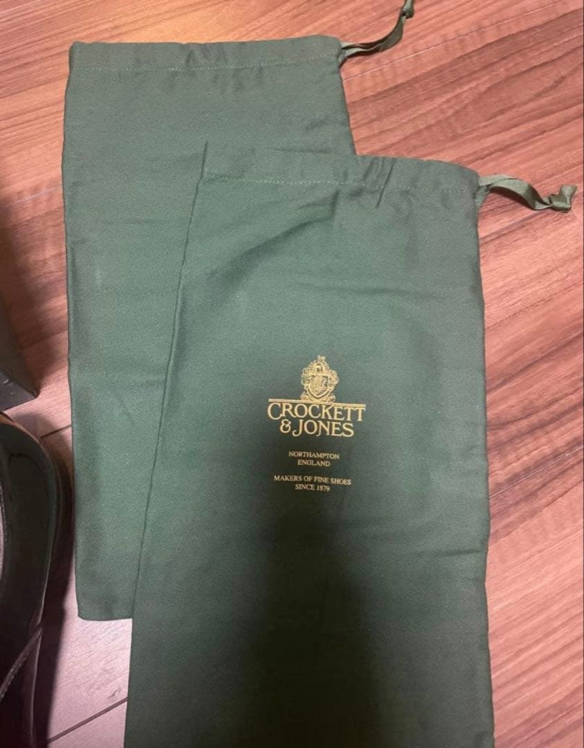 M*R様 結婚式　CROCKETT & JONES 革靴　エナメル26.5cm