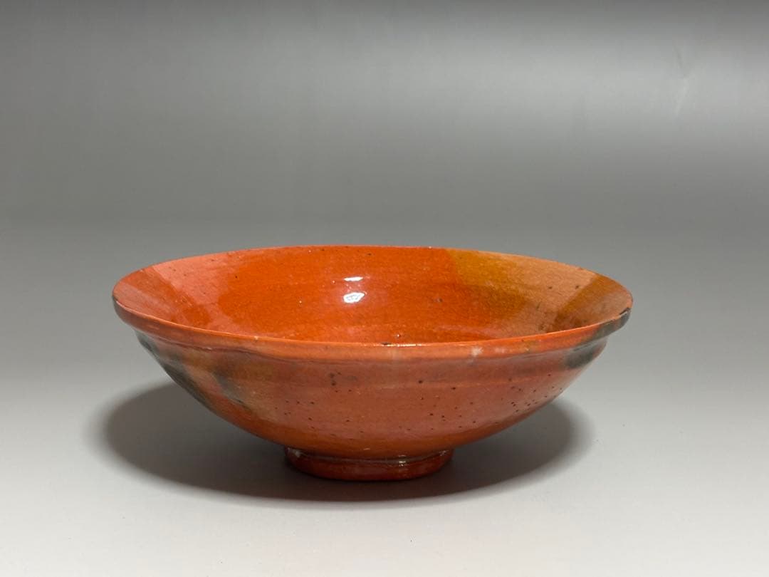 嶋台茶碗　11代楽吉左衛門（慶入）作　弘入識箱