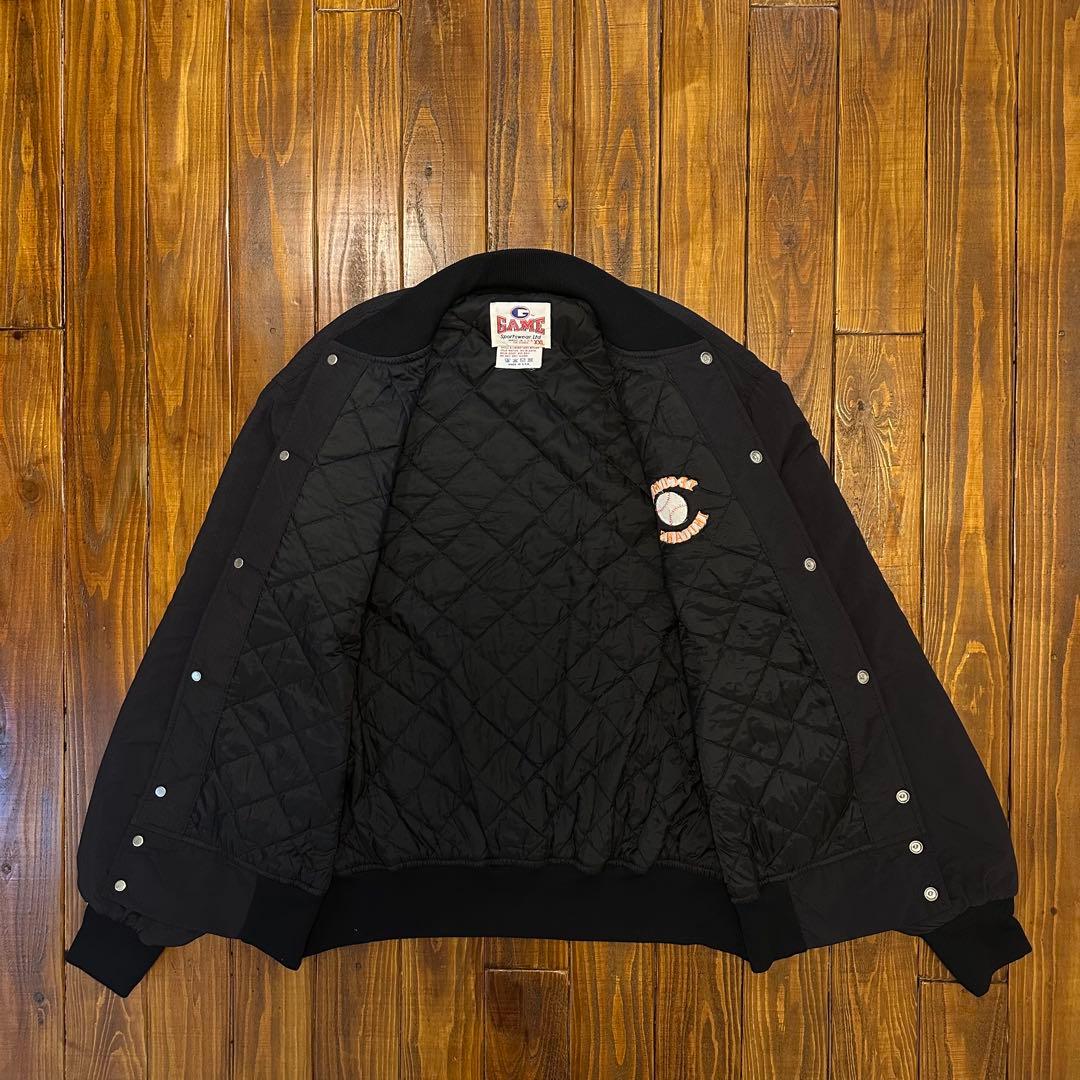 USA製！【GAME ゲーム】ベースボールジャケット　XXL オーバーサイズ