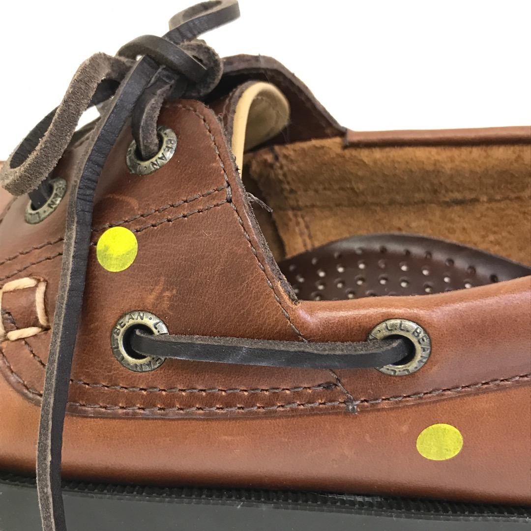 未使用 L.L.Bean カスコベイボートモック デッキシューズ 7h D幅