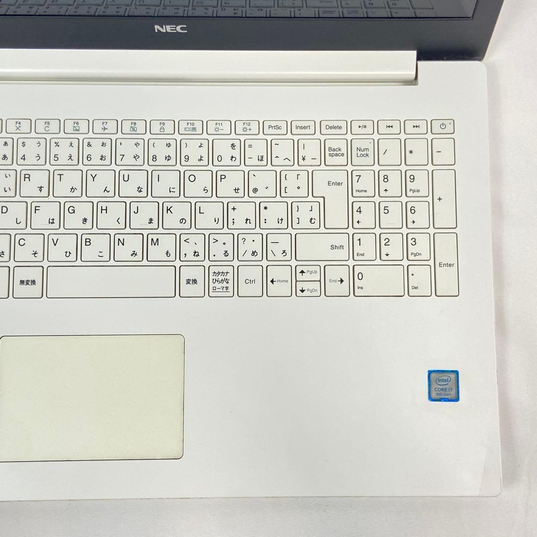 ★希少PC★ 人気 第8世代i7 SSD500GB NEC LAVIE F02
