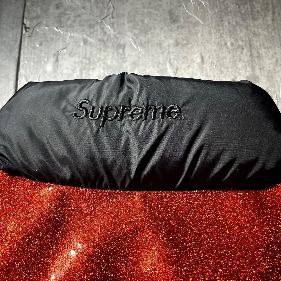 ジャケット・アウター Supreme Glitter Yoke Down Puffer Jacket