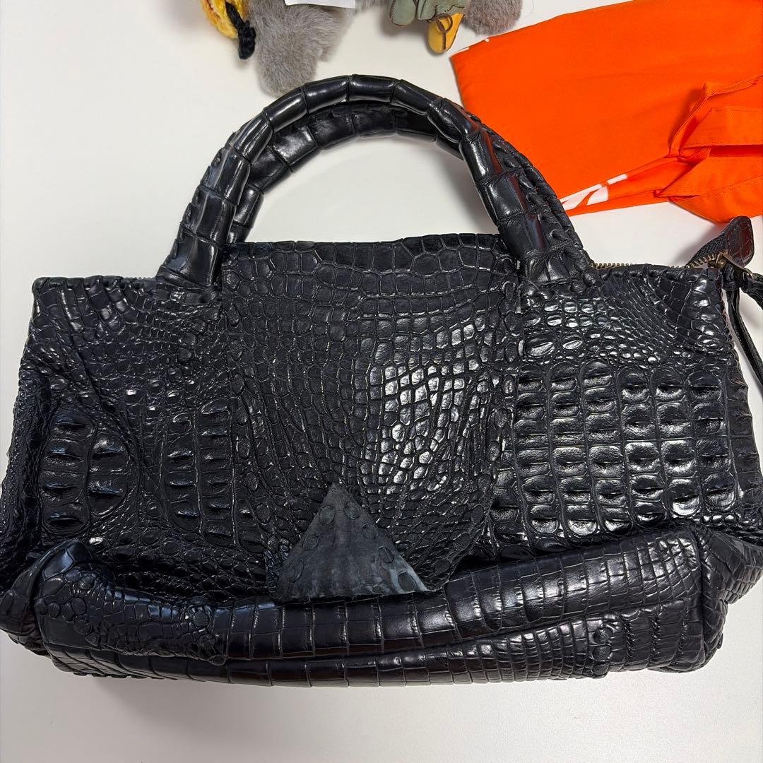 IBIZA ブラック　ハンドバッグ　美品！