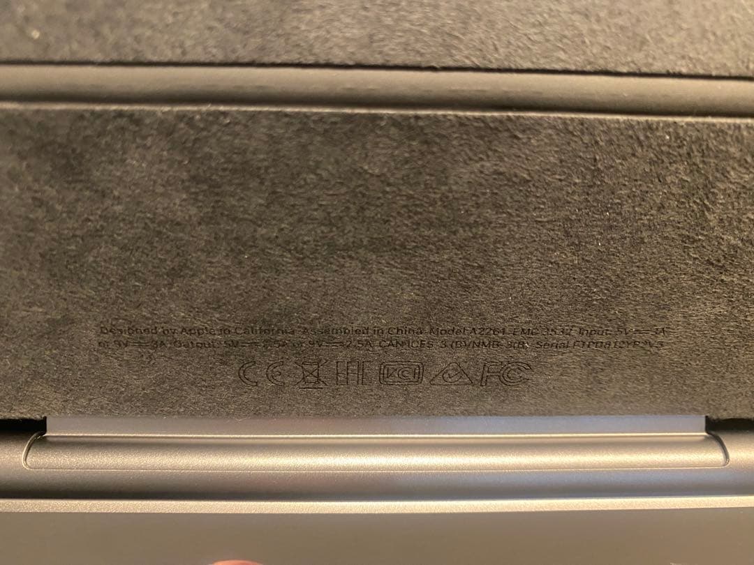 Apple A2261 マジックキーボード iPadケース US配列ブラック