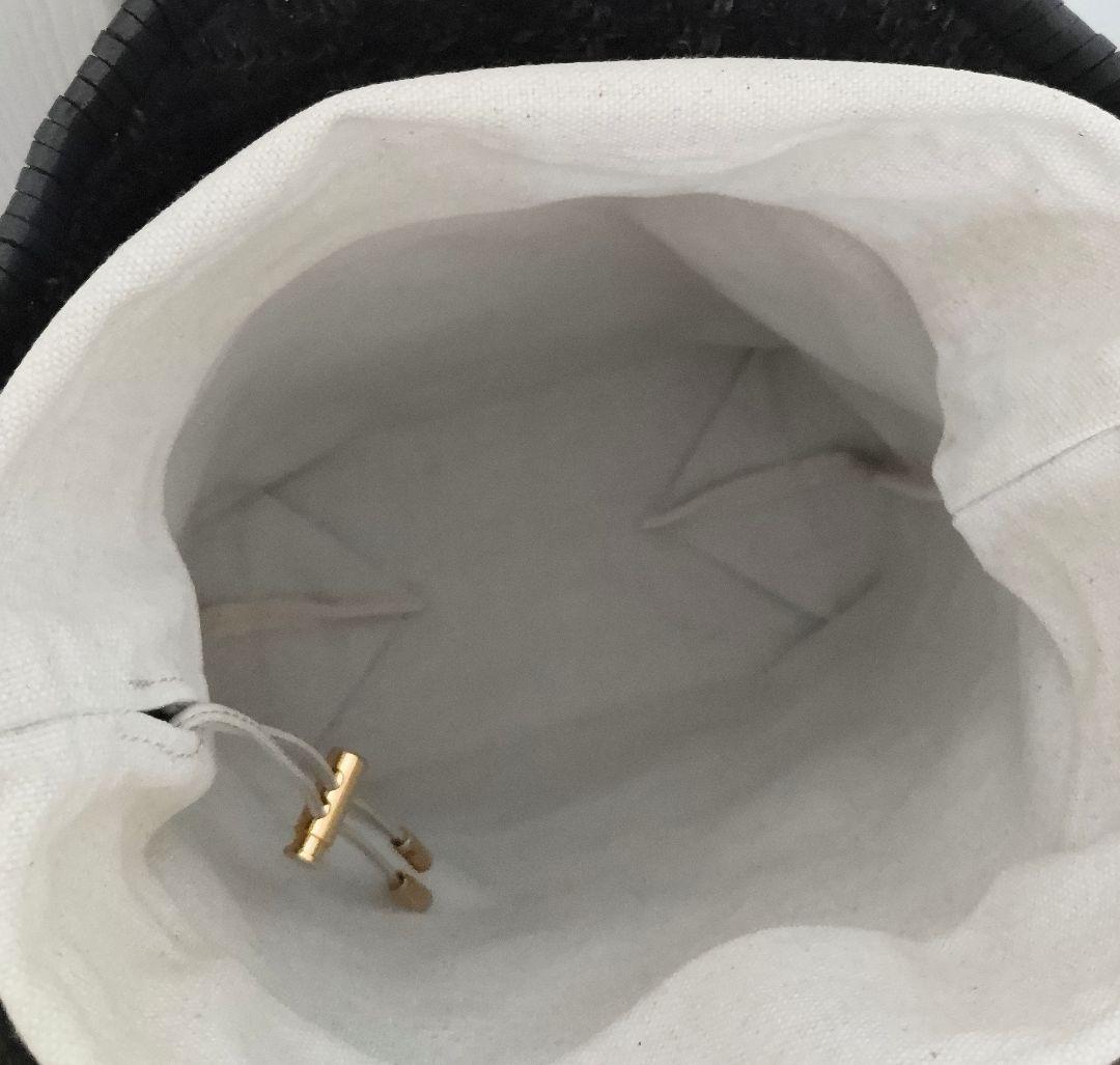 「takachiです」POMTATA 黒 本革 トートバッグ カゴバッグ