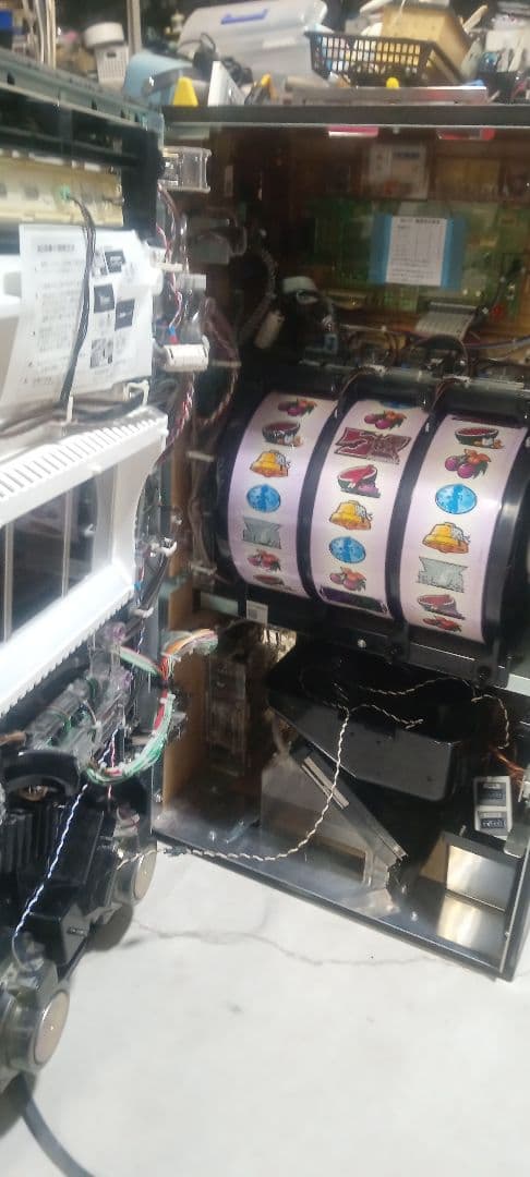 送料込　パチスロ　実機　サミー　5号機　偽物語　アミューズ　不要　家スロ