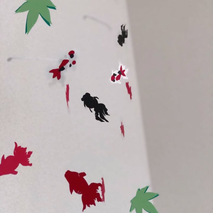 ハンドメイドモビール☺︎ ☁︎金魚の池☁︎ 【SOLD】