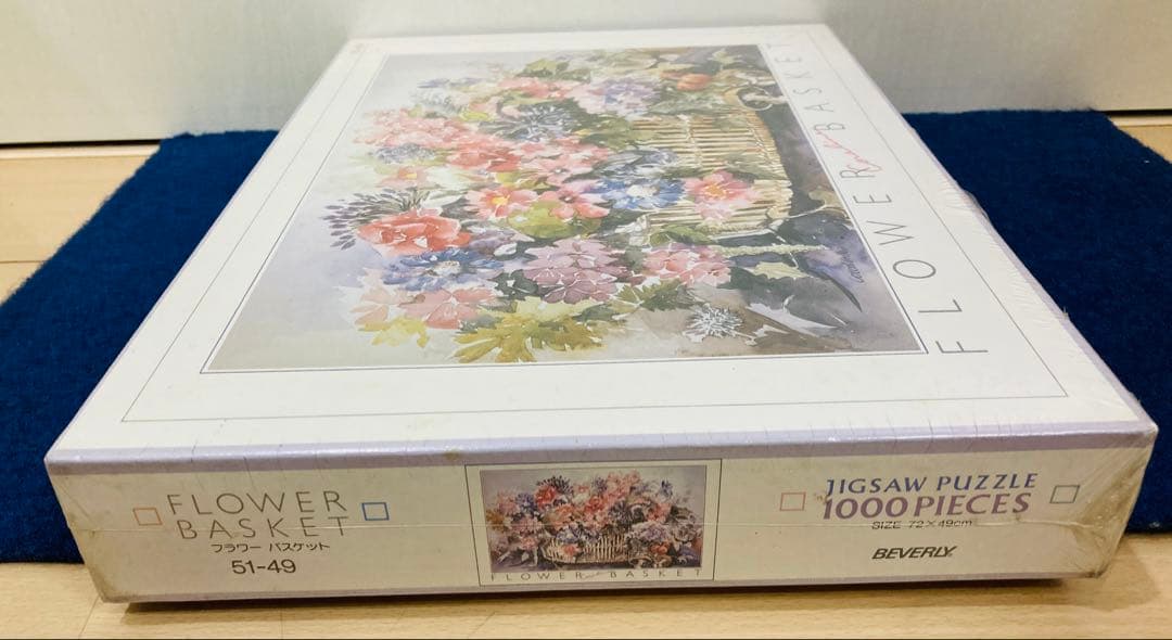 【新品・未開封】 フラワーバスケット　ジグソーパズル 1000ピース