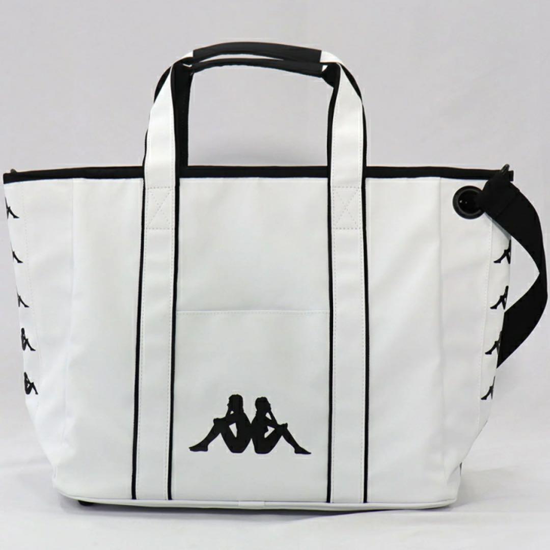 【新品】Kappa カッパ ゴルフ KP-TB0001 トートバッグ ホワイト