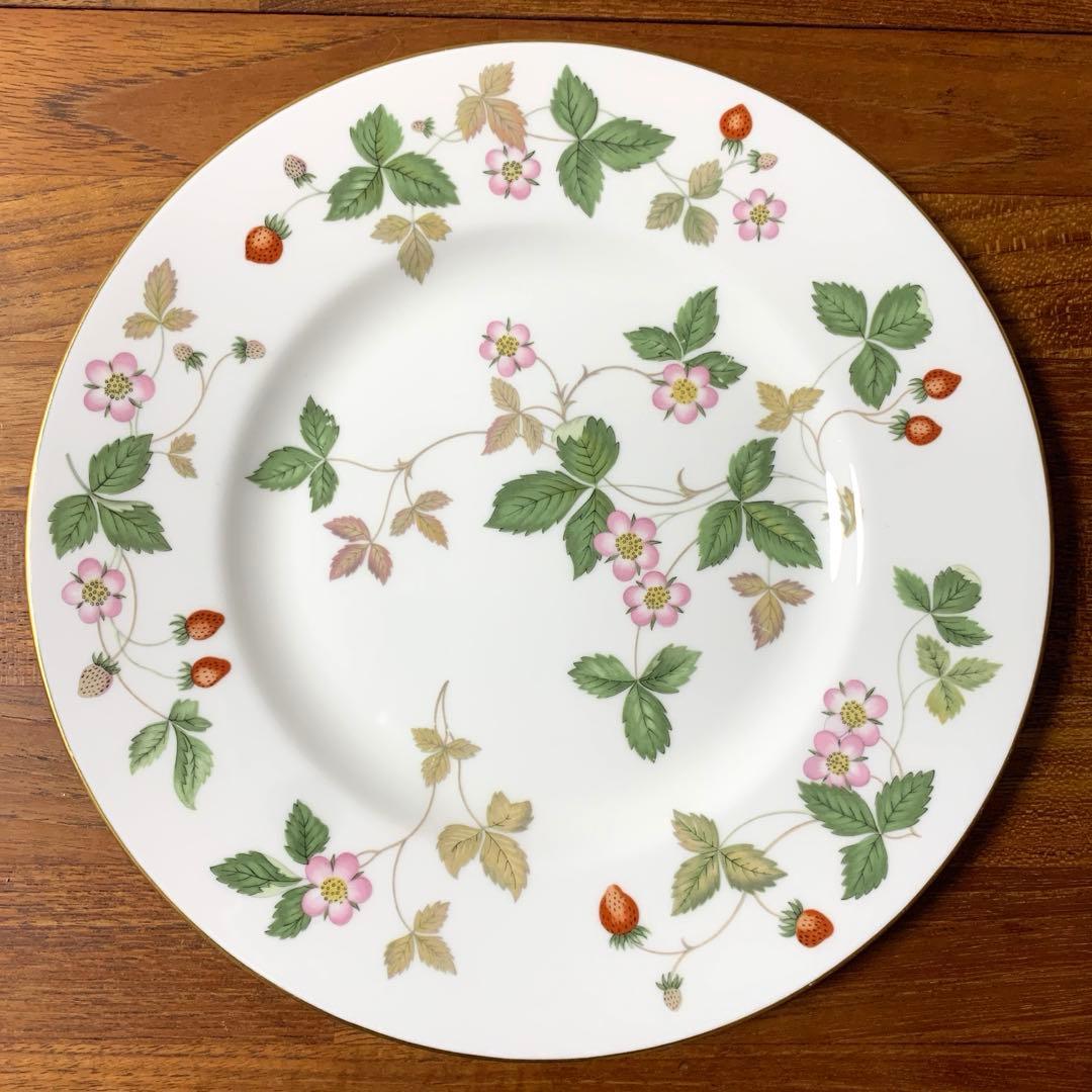  WILD STRAWBERRY プレート23cm4枚