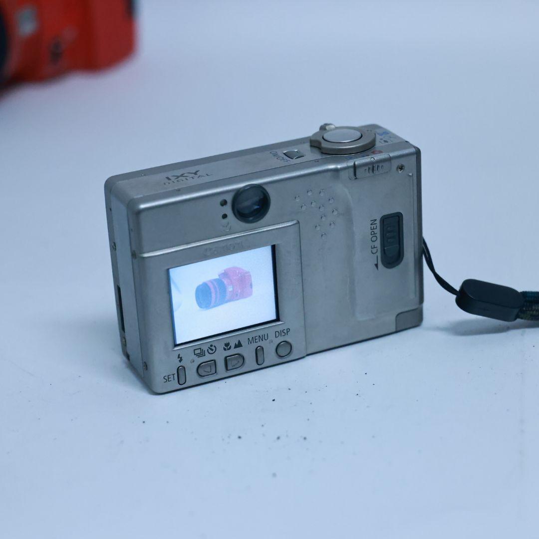 スマホ転送可 デジタルカメラ　Canon IXY DIGITAL　カード等付
