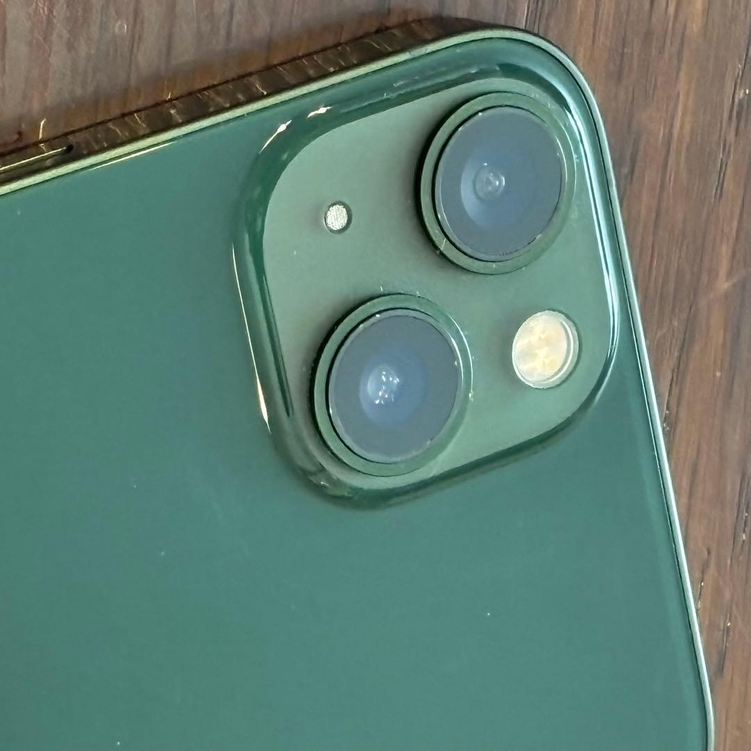 iPhone13 本体　128GB バッテリー84% 中古　グリーン　スマホ