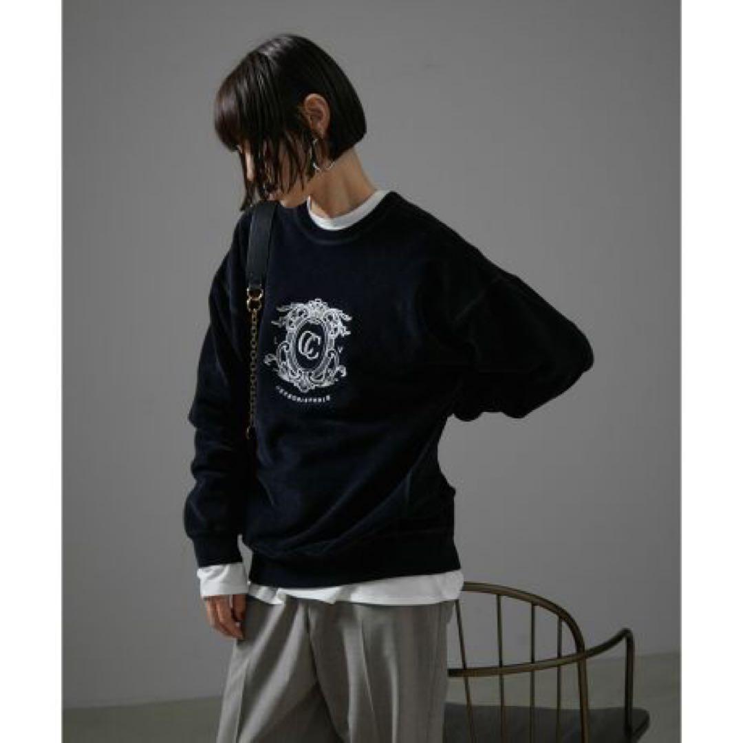 美品　セットアップ対応　SALON adam et rope スウェットトップス