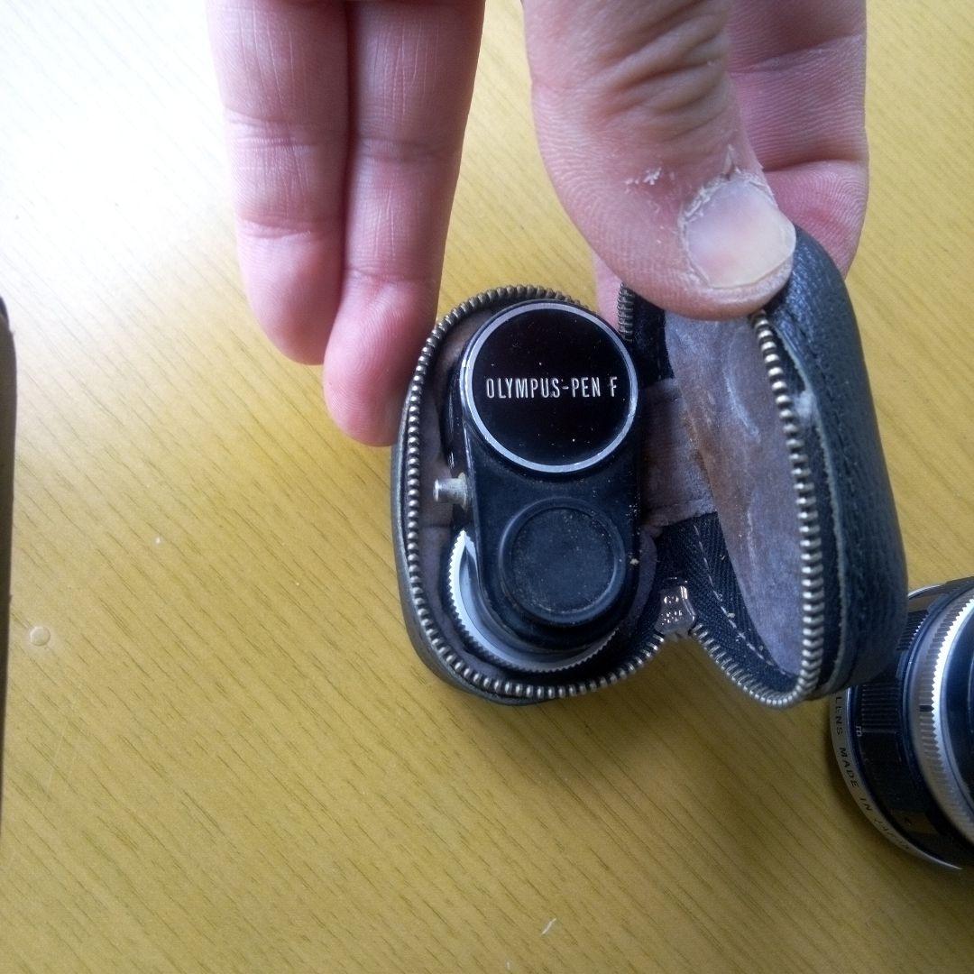 黒塗り Olympus PEN F フィルムカメラ実働品