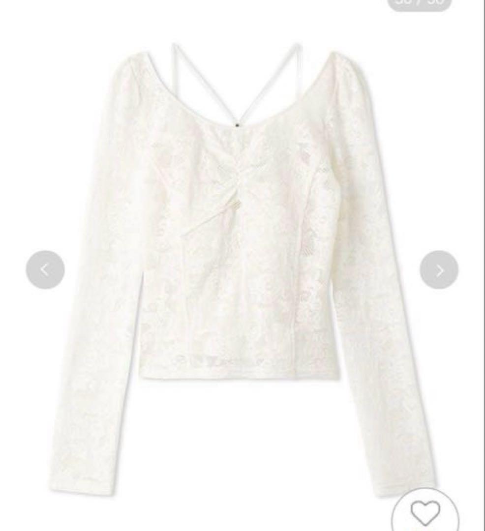 【SNIDEL × Chacott】レース柄編みプルオーバー 希少