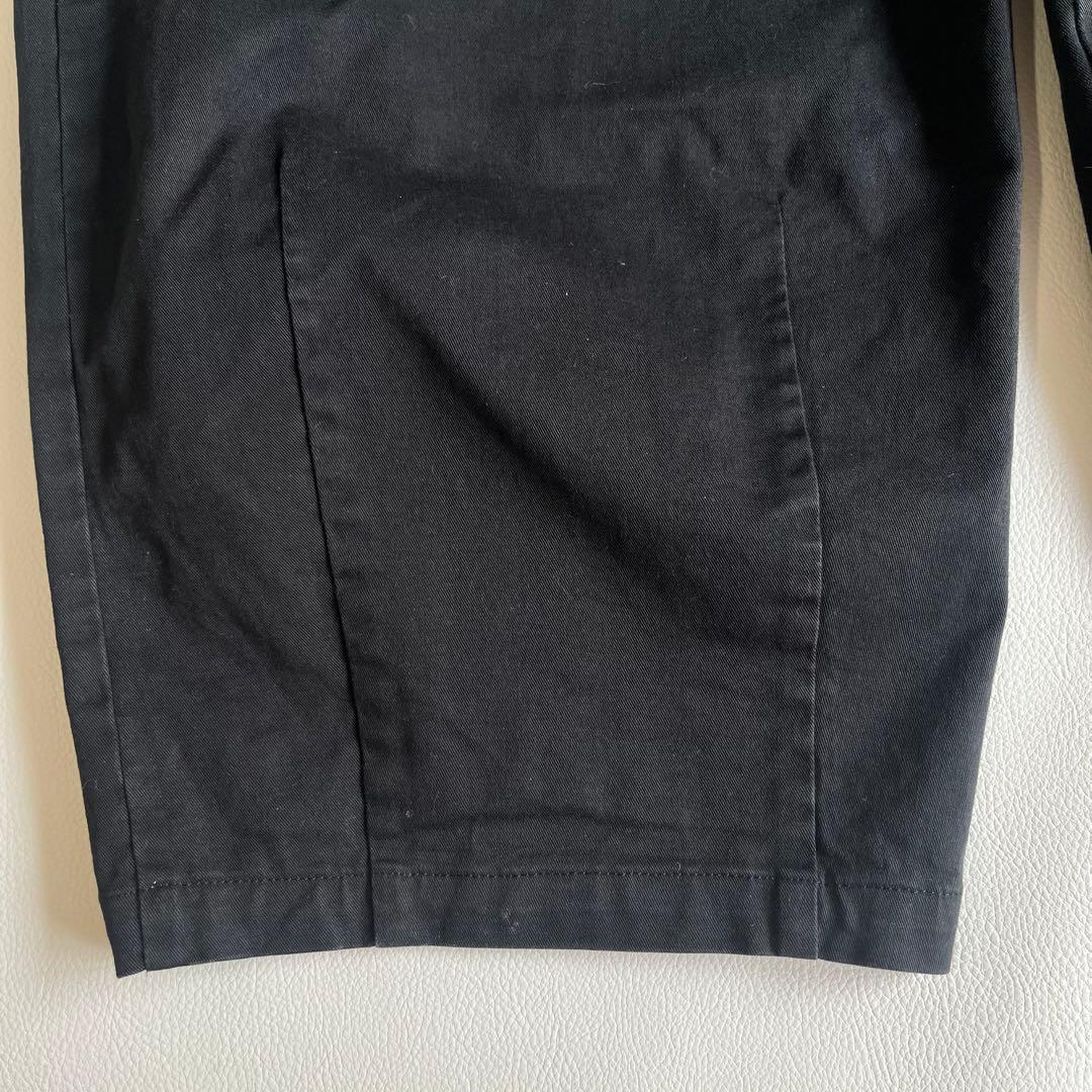 ロンハーマン　ワイドチノパンツ　RHC　ブラック　ボリューム　デニム　スラックス