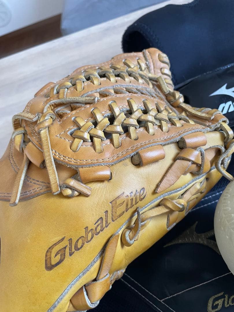Mizuno Global Elite グローブ ブラウン