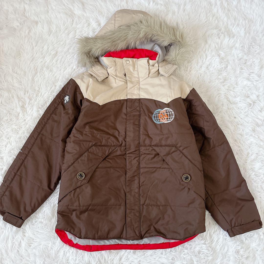 ✨美品✨　デサント　スノーウェア　スキーウェア　キッズ　男女兼用　160