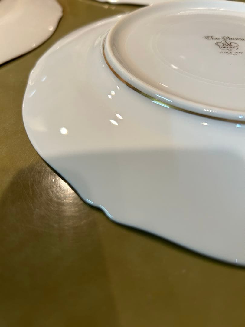 【大倉陶園】サラダプレート6枚