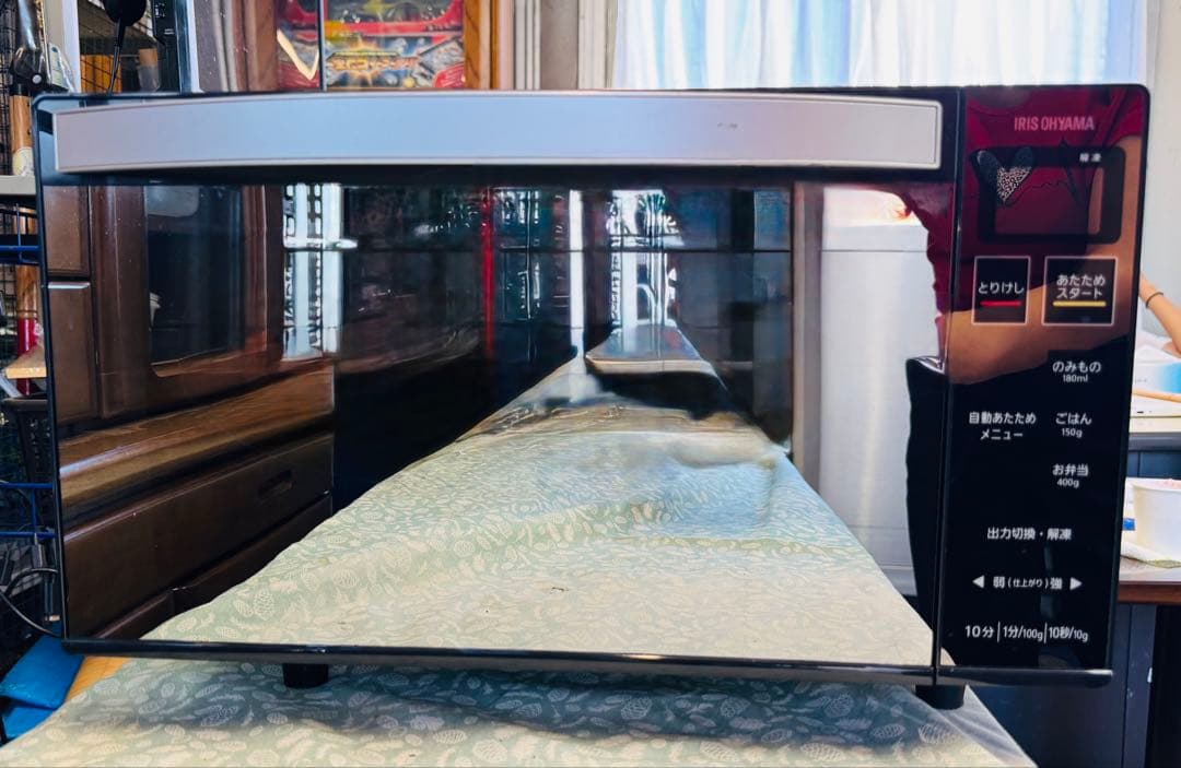 IRIS OHYAMA 電子レンジ 18L 2021年製 美品