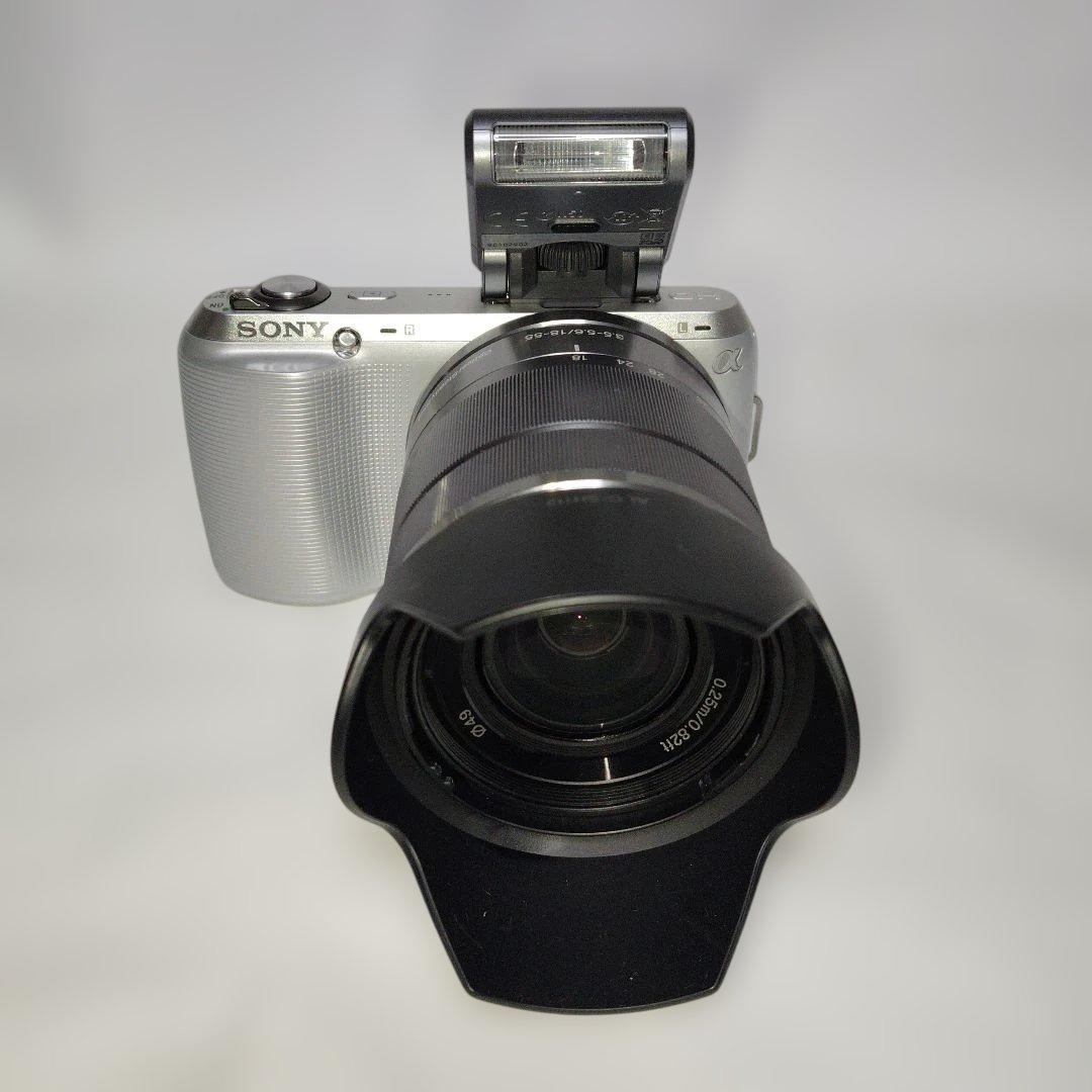 SONY ミラーレス一眼　NEX-C3ボディ&SEL1855レンズ　ジャンク