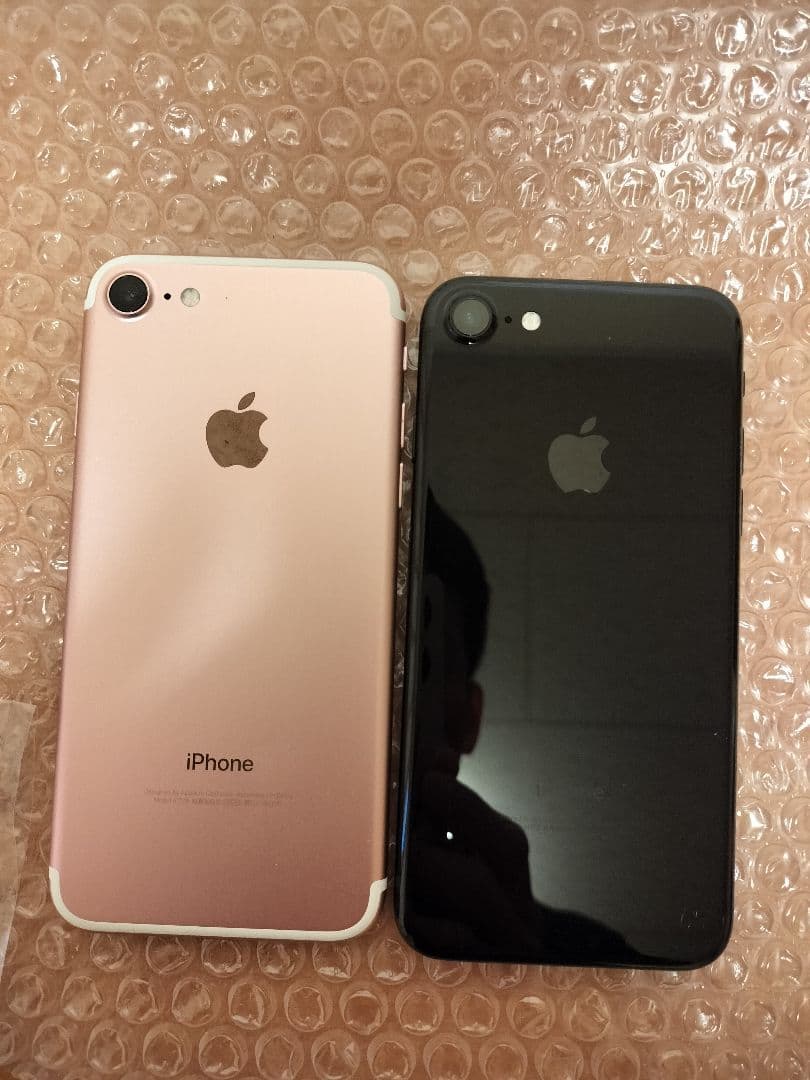 2台セットiPhone 7 32gb バッテリー91%&97% simフリー