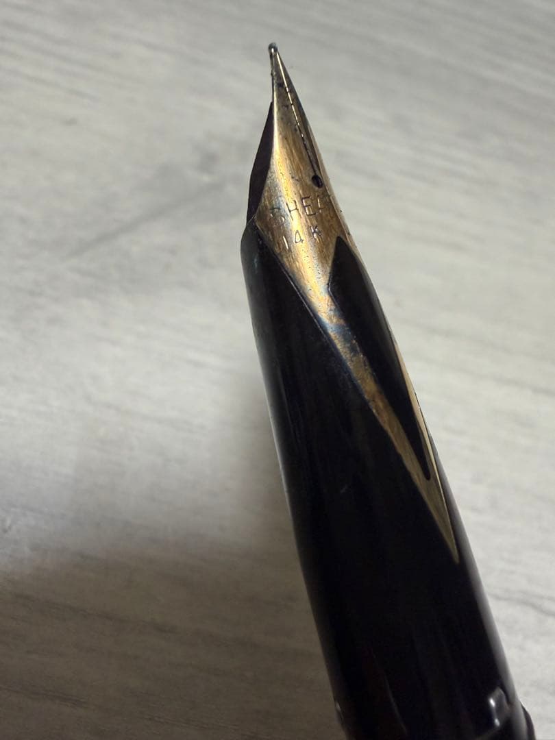 SHEAFFER シェーファー インペリアル 万年筆 ペン先14K