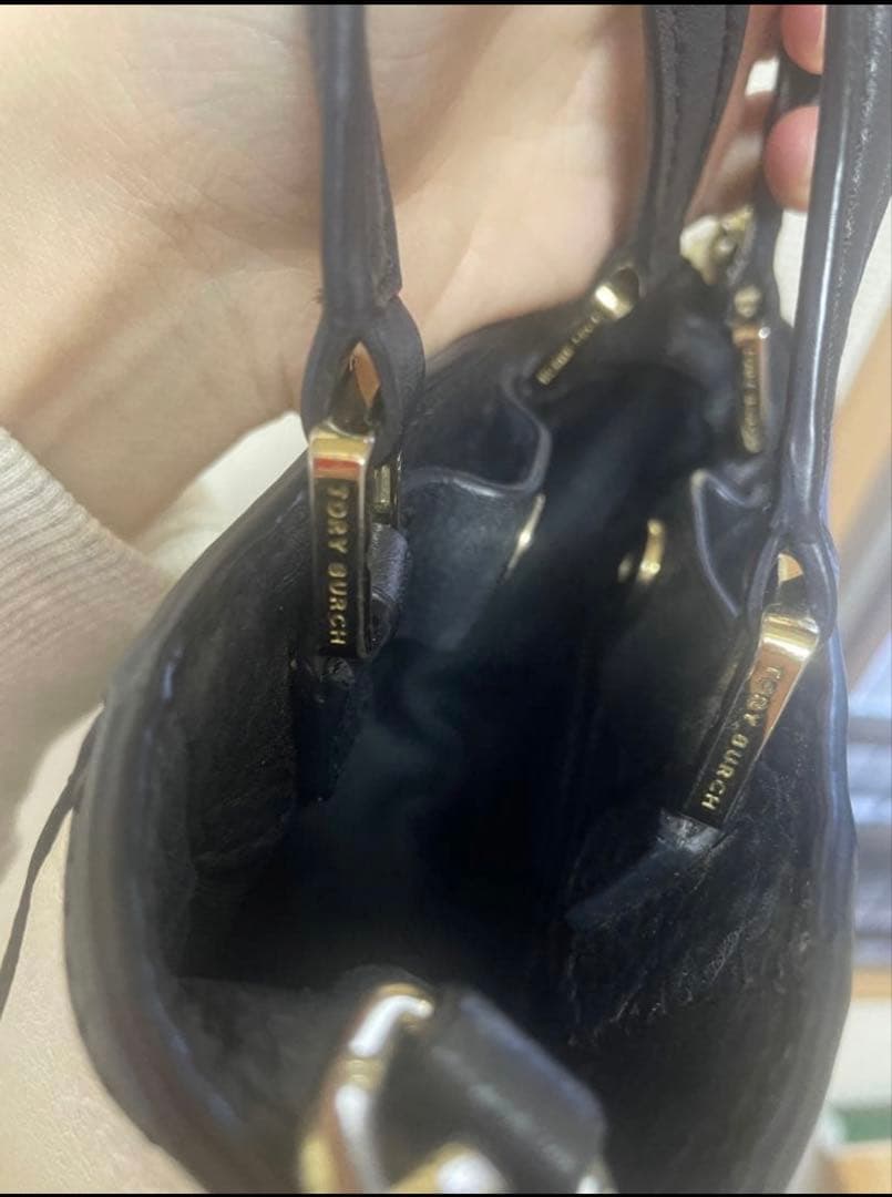 Tory Burch ショルダーバッグ ホワイト/ブラック