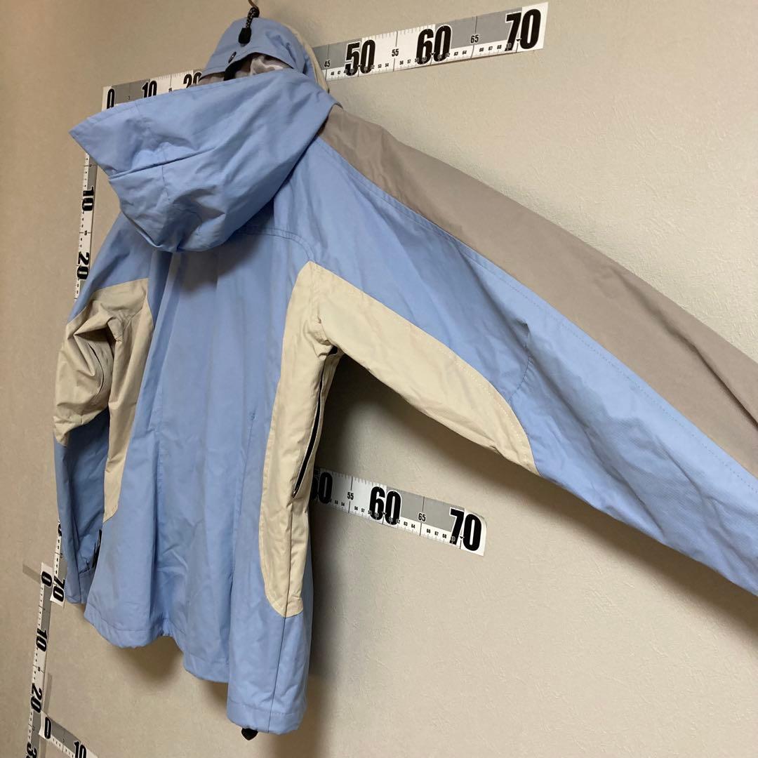 美品 Columbia コロンビア スキー スノボー ウェアー M 水色