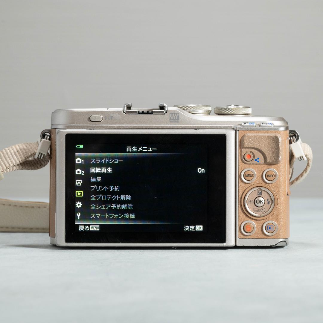 OLYMPUS PEN E-PL9 レンズキット スマホ転送OK