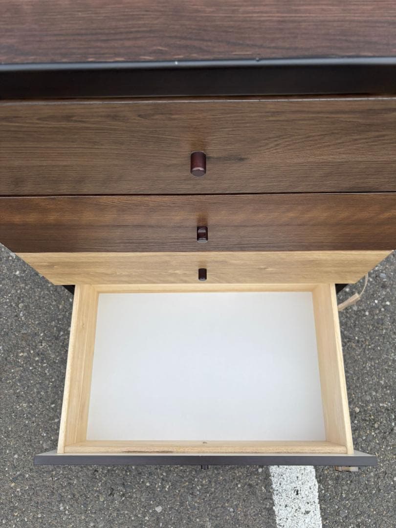 ニトリ NITORI チェストラック Nランダム60 ダークブラン