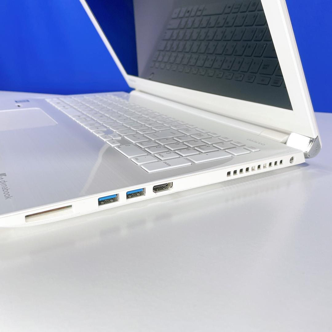 Corei7✨ブルーレイOK✨快速SSD✨Win11東芝白カメラ付ノートパソコン