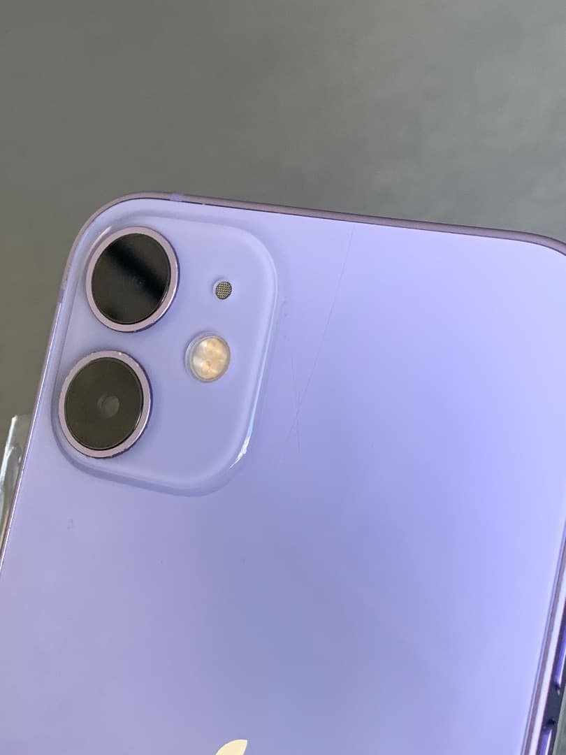 美品　国内版　SIMフリー　iPhone12 mini 64GB　パープル色