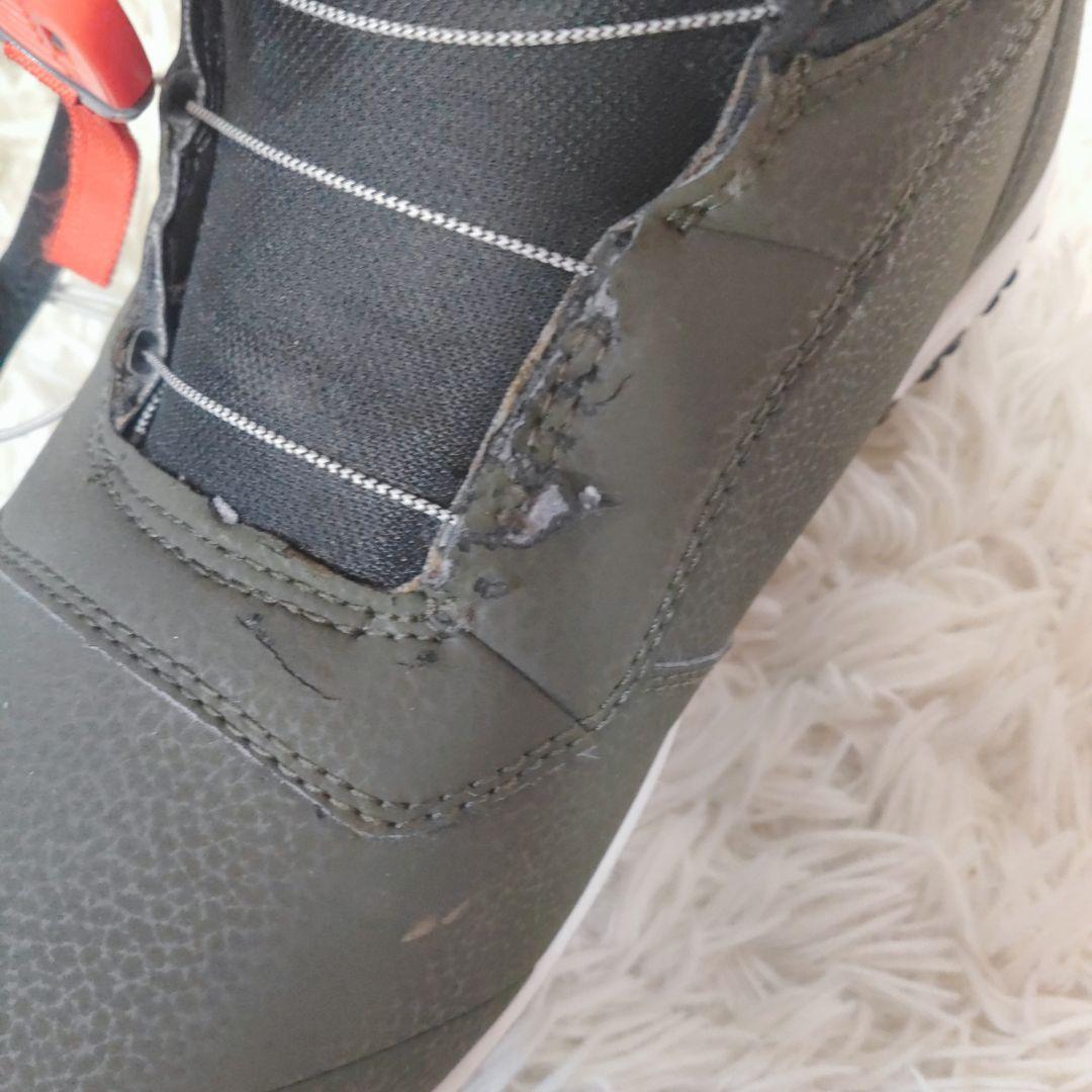 BURTON RULER BOA WIDE スノーボードブーツ 25cm カーキ