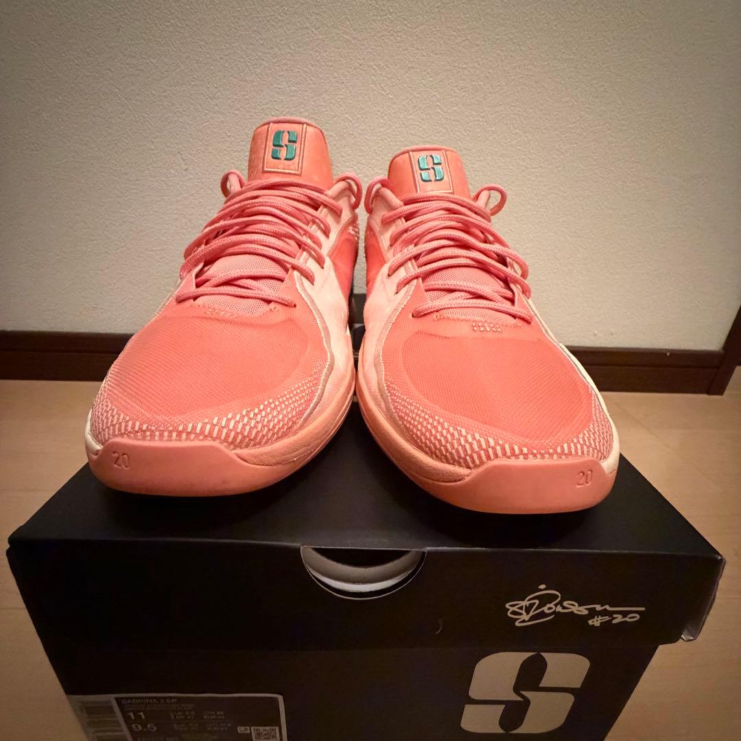 【美品】ナイキ　サブリナ　2バッシュ　nike sabrina メンズ27.5