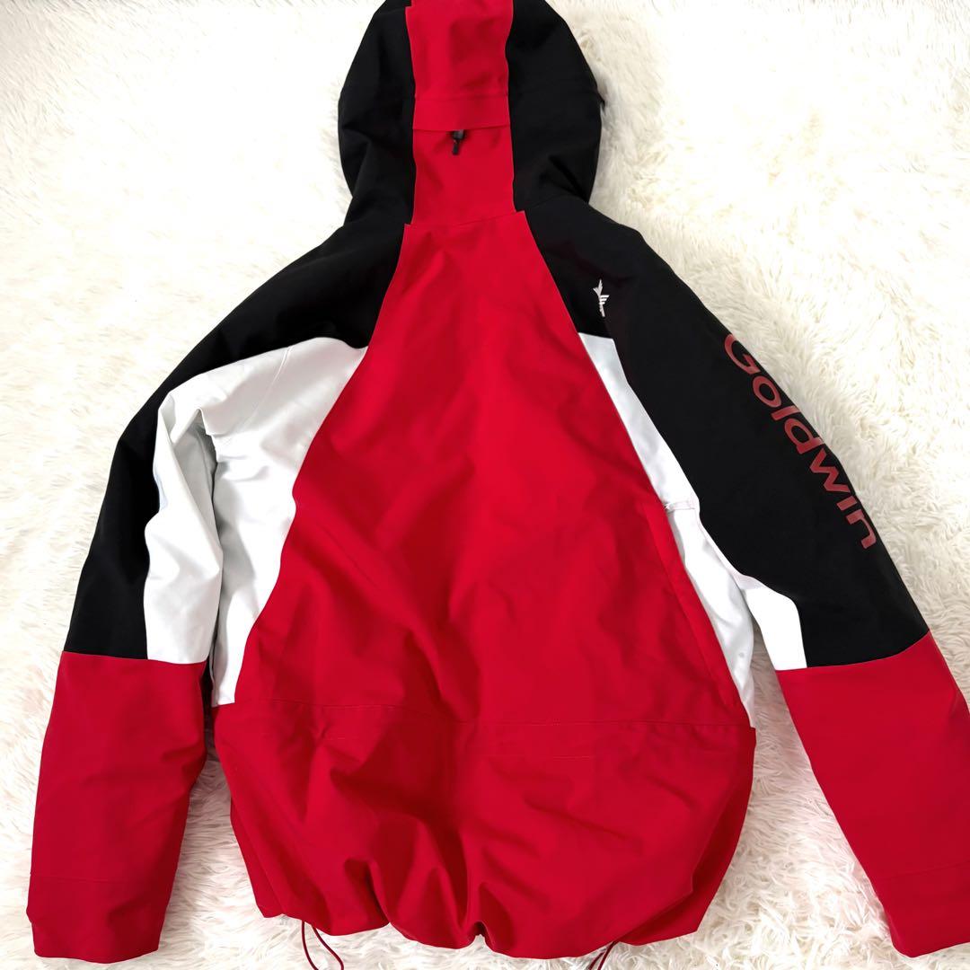 ゴールドウイン GOLDWIN スキーウェア　赤　上下セット　上L 下XL