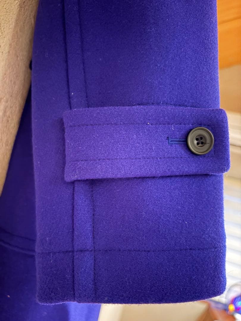 Montgomery TAKEO KIKUCHI コラボ　ダッフルコート　青紫