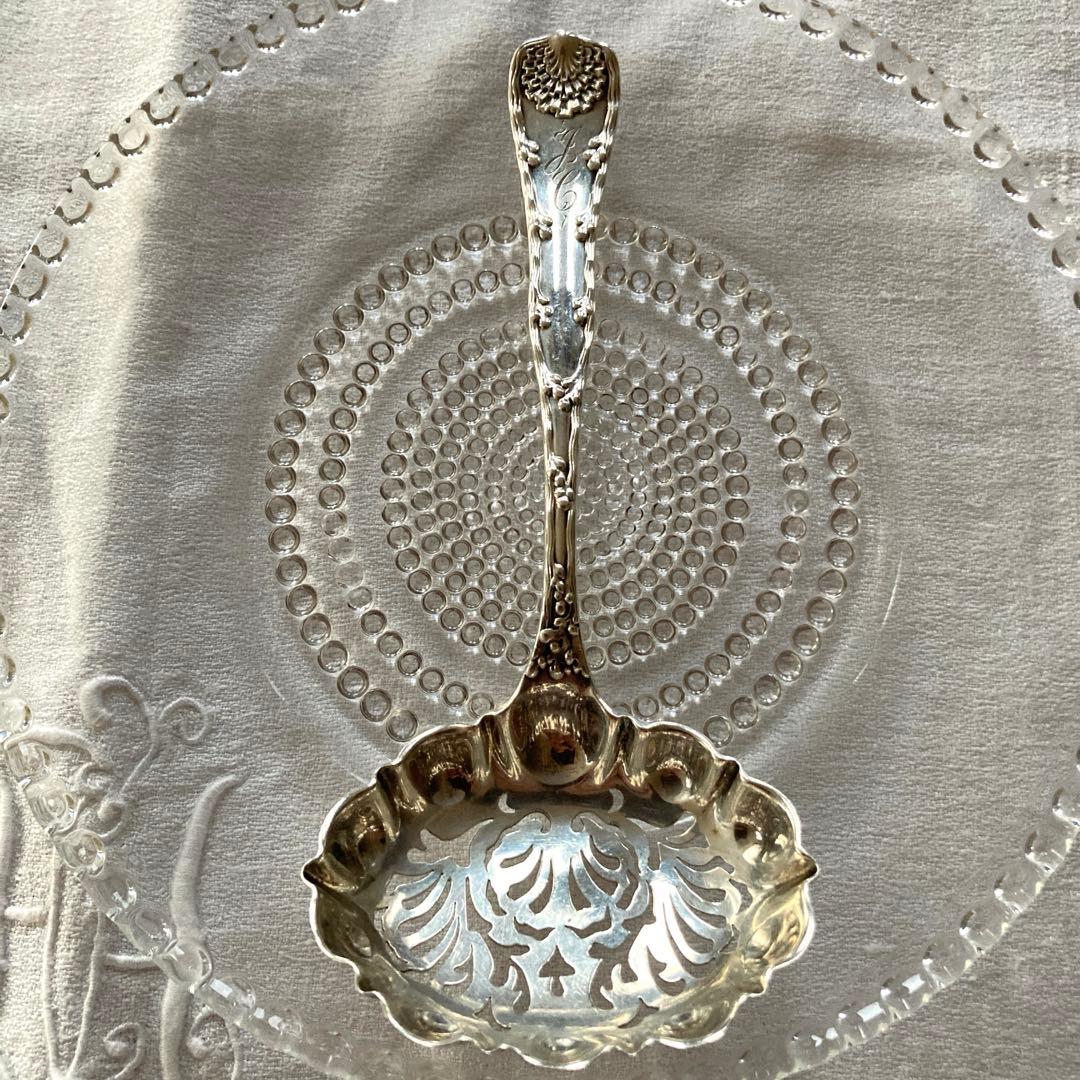 TIffany 純銀　アンティーク　シフター　/ ボンボン　スプーン