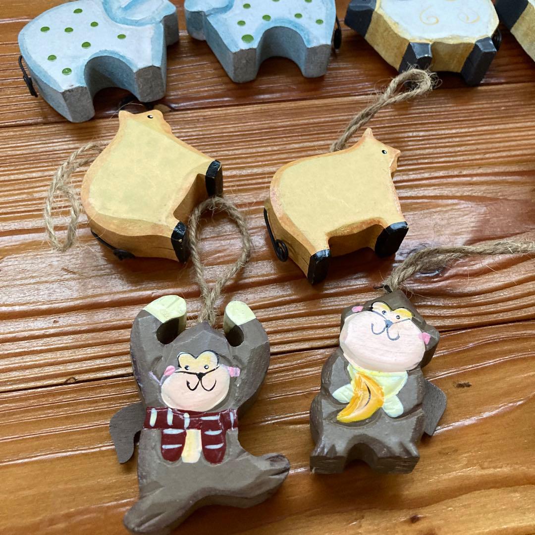 【希少】ノアの方舟　動物　クリスマス飾り　置物　テーブルピース