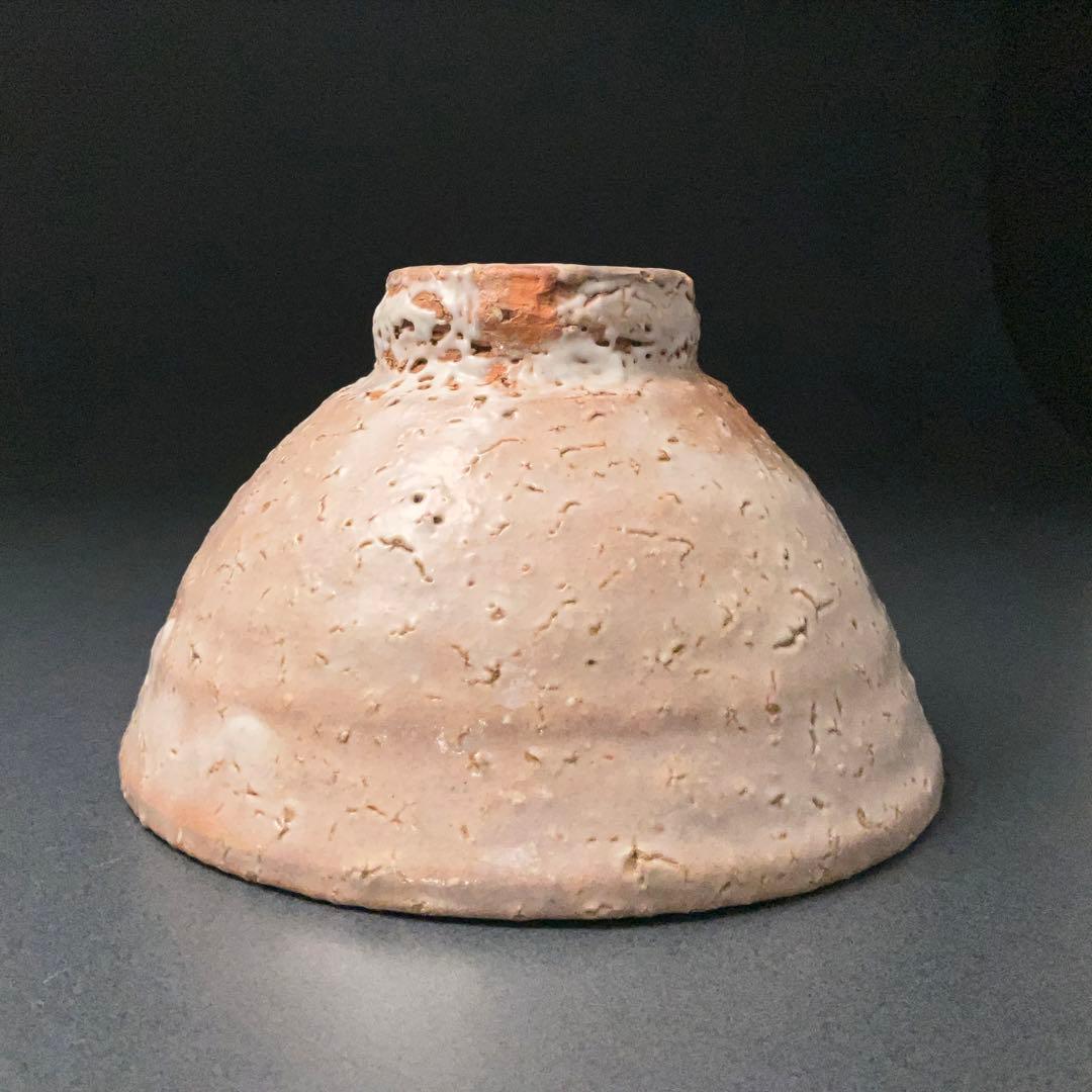 【抹茶碗】萩焼　窯元晴雲山　岡田裕　共箱　初釜　R1272ダN3