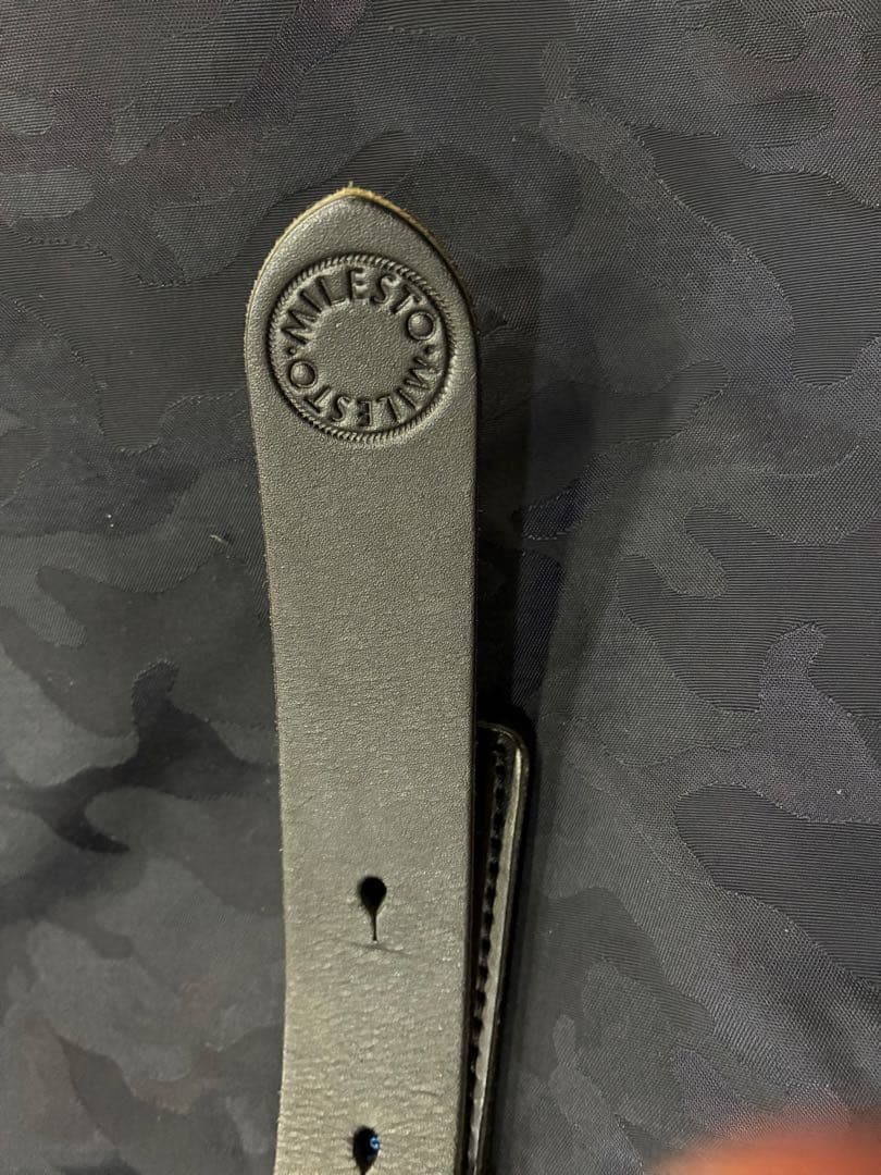 美品❗️MILESTO ミレスト2wayボストンバッグ ネイビー　迷彩柄